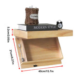MagicVault Hidden Compartment Wall Shelf – Floating Shelf with Secret Storage