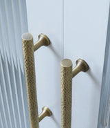 Vintage Hand-Hammered Brass Handles – Bronze Furniture Pulls for Cabinets & Drawers