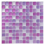 CrystalMosaic 3D Tile Stickers – Self-Adhesive Waterproof Glass-Look Wall Covering for Kitchen & Bathroom (5/10 Pieces)