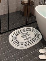 AngelSoft Comfort Anti-Slip Floor & Bath Mat – Soft Plush Mat with Angel Design