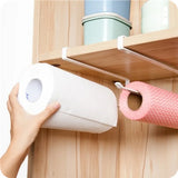 HangEase – No-Drill Paper & Towel Holder for Cabinet Doors