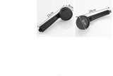AquaJet Wall-Mount Faucet – Black Brass, Warm & Cold Water, Side Sprayer for Kitchen, Sink, or Bathtub
