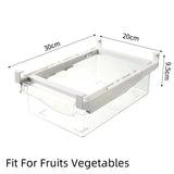 FridgeMaster – Transparent Kitchen Storage Box for Fruits, Vegetables & Eggs