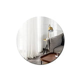 AcryLux Large Round & Oval Acrylic Wall Mirror – Safe, Flexible & Modern