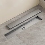 AeroDrain Stainless Steel Shower Floor Drain – Odor-Blocking Square Drain Cover in Brushed 304 Stainless Steel