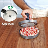 GrillMaster – Aluminum Burger Press for BBQ & Kitchen