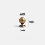 BronzaSphere Solid Brass Cabinet Knobs – Modern & Antique Bronze Drawer & Cabinet Pulls