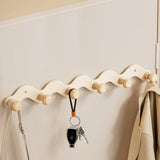 RuralHook Aluminium Wall Hooks – 6-Piece Boarable Rack for Towels, Clothes & Accessories