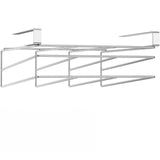 Under Cabinet Stainless Steel Cutting Board Holder Premium – Hanging Kitchen Organizer | Space Saving Storage Rack | Durable Metal Design