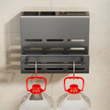 ChefSpace Wall-Mounted Knife Holder with Cutting Board Storage – Stainless Steel | Space-Saving Kitchen Organizer