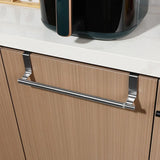 CabinHang – Stainless Steel Kitchen Towel Rack (No Drilling Required)
