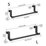 CabinHang – Stainless Steel Kitchen Towel Rack (No Drilling Required)