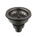 AquaGuard Stainless Steel Sink Strainer with Odor Filter – Pop-Up Stopper & Anti-Clog Basket