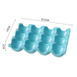 OvoLux Ceramic Egg Holder – 6- & 12-Slot Egg Tray for Kitchen & Refrigerator