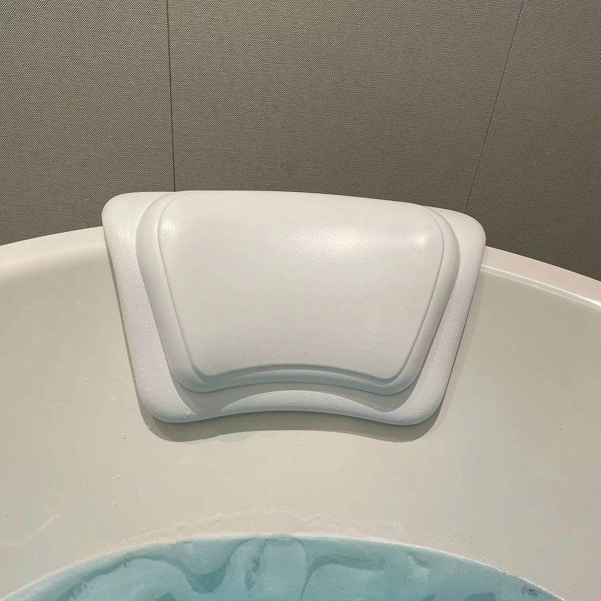 HydroLuxe Non-Slip Bath Pillow with Silicone Foam – Premium Comfort for Bath & Spa