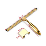ShinePro Stainless Steel Squeegee – 10–14" for Showers, Mirrors, Tiles & Kitchen