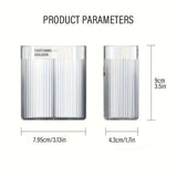 SmileKeeper Wall-Mounted Toothbrush Holder – Practical & Hygienic Bathroom Organizer