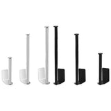 LUXROLLO – Self-Adhesive Stainless Steel Toilet Paper Holder (Extended & Drill-Free)