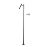 ORVIA Luxury Floor-Mounted Faucet – Tall Designer Bathroom Faucet, Brass, Hot & Cold, Single Handle