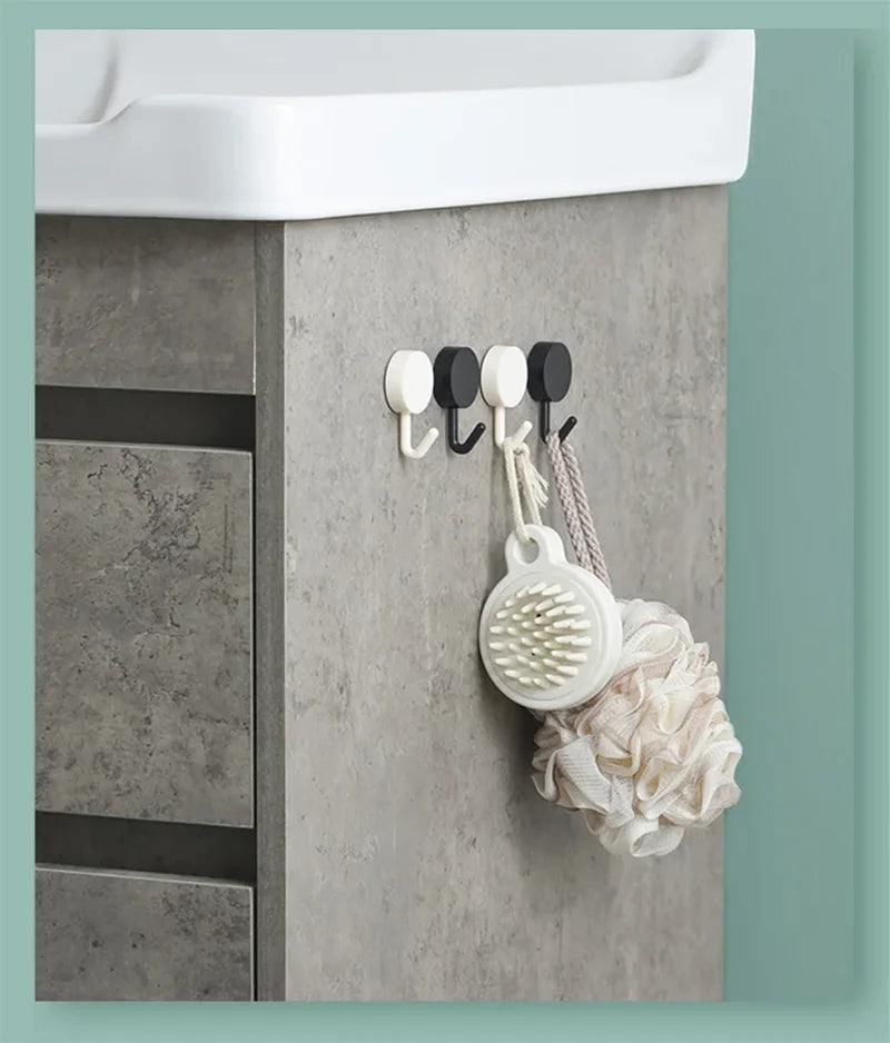 StickMate Self-Adhesive Wall Hooks – Strong Multipurpose Hooks, No Drilling (5/10 Pack)