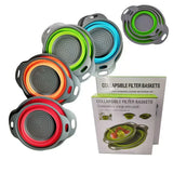 FlexiDrain – Collapsible Silicone Washing & Draining Basket