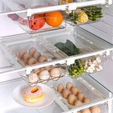 FridgeMaster – Transparent Kitchen Storage Box for Fruits, Vegetables & Eggs