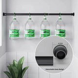 Magneto Foldable Shower Curtain – Magnetic Hem, Waterproof Linen-Style Design with Hooks