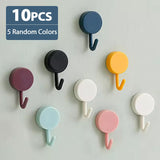 StickMate Self-Adhesive Wall Hooks – Strong Multipurpose Hooks, No Drilling (5/10 Pack)