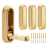 FoldMate 4-Pack – Foldable Wall Hooks Made of Zinc Alloy