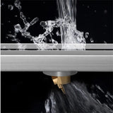 LuxDrain Premium Linear Shower Drain – 304 Stainless Steel Floor Drain for Bathroom & Shower (30/40/50 c