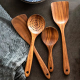 EcoWood – Luxury Wooden Cookware Set with Storage Bucket