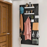 FlexiBoard 4-Piece Wall Pegboard Organizer Set – 22" x 22" | Adjustable & DIY with Accessories
