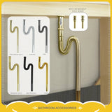 FlexiDrain Universal Pop-Up Sink Drain – Telescopic Anti-Odor Brass Drain & Trap Set for Kitchen & Bathroom