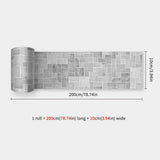 DecoMosaic Waterproof Mosaic Wall Stickers – Peel & Stick Backsplash for Bathroom, Kitchen & Living Spaces