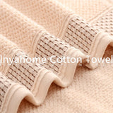 FestiveComfort 3-Piece Luxury Towel Set – 100% Combed Cotton with Jacquard Embroidery