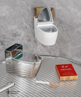 HomeGuard Wall-Mounted Ashtray – Creative Storage for Toilet & Bathroom