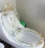 SilentLux Premium Resin Toilet Seat – Quiet, Thick & Universally Compatible