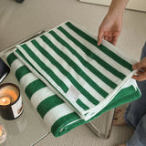 VeloraSoft StripePure Cotton Towels – Ultra-Soft, Highly Absorbent Bath & Face Towels