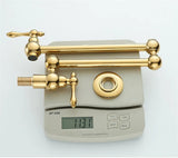 RoyalPour – Luxury Wall-Mount Gold Pot Filler Faucet | Stylish & Functional