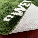 FreshLawn Comfort Mat – Trendy “Wet Grass” Plush Rug in Green