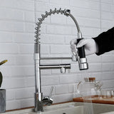 WaterSaver Premium Faucet Shut-Off Attachment – 360° Swivel Aerator with Stop Button