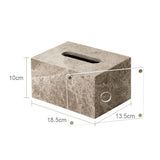 ImperialMarble Emperador Light Bathroom Set – 7-Piece Luxury Natural Marble Collection