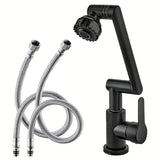 HydroFlex 1080° Rotating Faucet Extension Arm with Dual Spray Modes