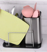ChefPro – Luxury Stainless Steel Universal Knife Block with Antibacterial Protection