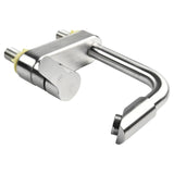 Stainless Steel Kitchen Sink Faucet with Single Handle Hot and Cold Water Mixer