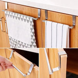 CabinHang – Stainless Steel Kitchen Towel Rack (No Drilling Required)