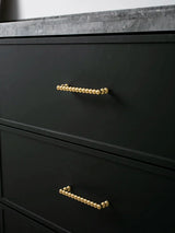 AuriKnob Solid Brass Ball Knob – Round Luxury Cabinet & Drawer Handles