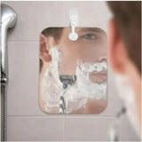 AquaView Fogless Shower Mirror – Rectangular Acrylic Mirror with Hook Mount