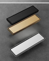 AeroDrain Stainless Steel Shower Floor Drain – Odor-Blocking Square Drain Cover in Brushed 304 Stainless Steel