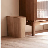EcoPress Wooden Trash Bin with Lid – Large, Stylish Wastebasket for Home, Office & Modern Living